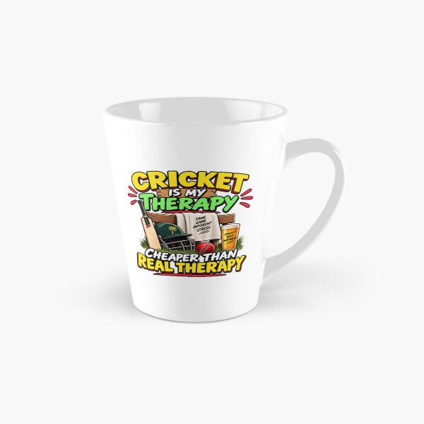 Item preview, Funny Cricket Gift – Cricket Is My Therapy designed and sold by mygiftideas.