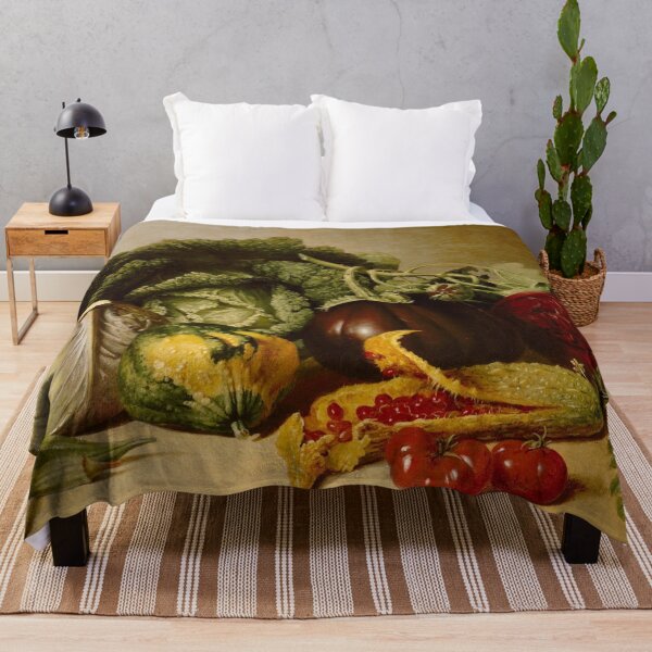 Item preview, Still Life: Balsam Apple and Vegetables by James Peale designed and sold by LoveSeasonz.