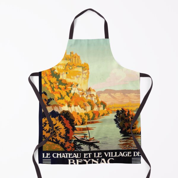 Item preview, Vintage Travel Poster | Chemin de Fer d'Orléans 1923 | Beynac | Dordogne River | Constant Duval | French Railway Art designed and sold by artofuniverse.