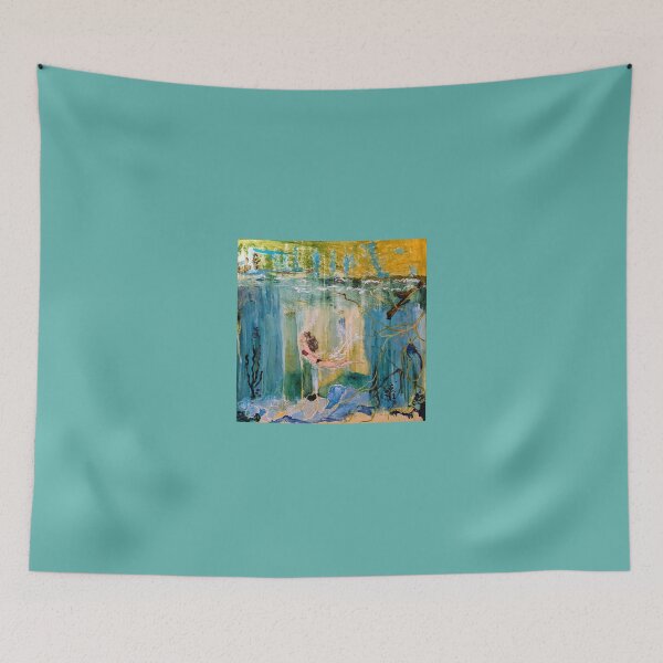 Item preview, Bathing woman enjoying underwater world  designed and sold by MiraBlue.