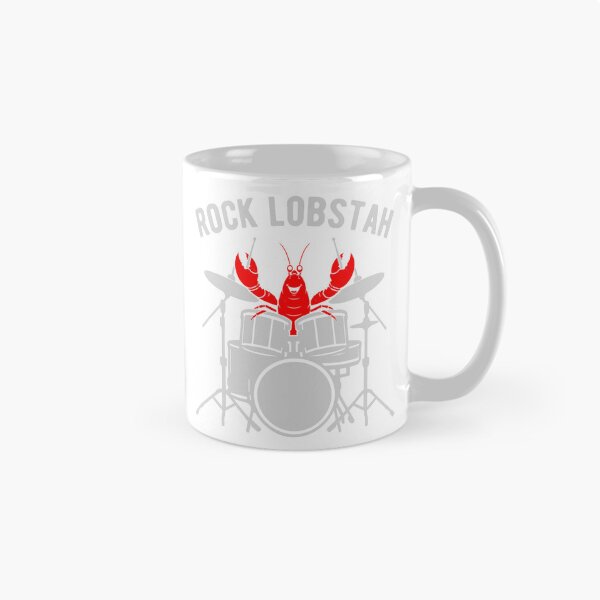Item preview, Rock Lobstah Lobster Drummer Play Drum Kit designed and sold by EvaEllister.