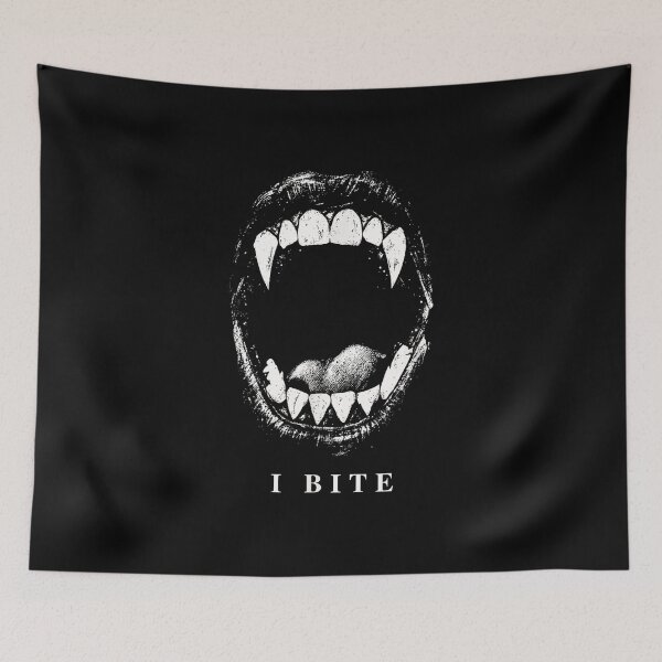Item preview, Vampire Teeth Bite designed and sold by VickyKuhnart.