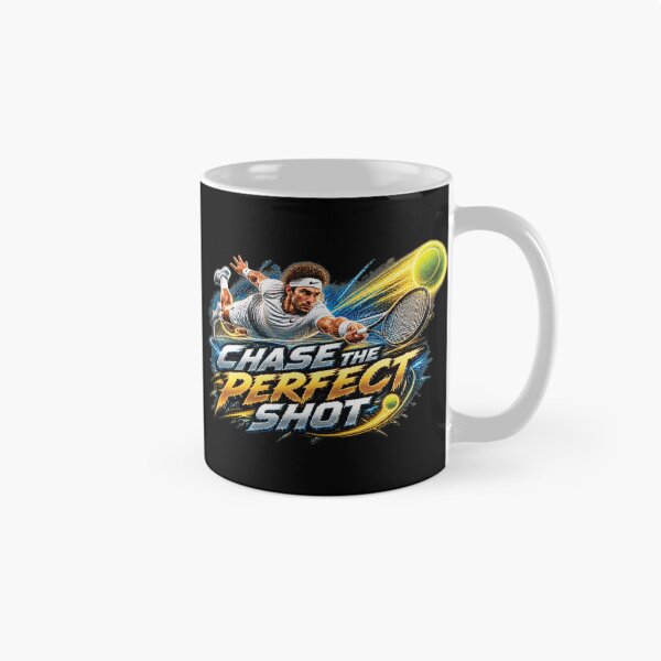 Item preview, Chase The Perfect Shot | Tennis Motivation Player Gift designed and sold by M. Mamdouh Artworks.