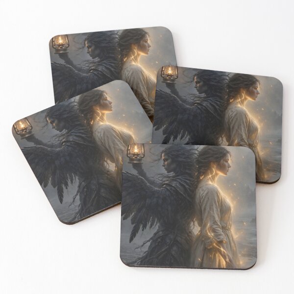 Item preview, Angels the light and the dark designed and sold by Witchywoman66.
