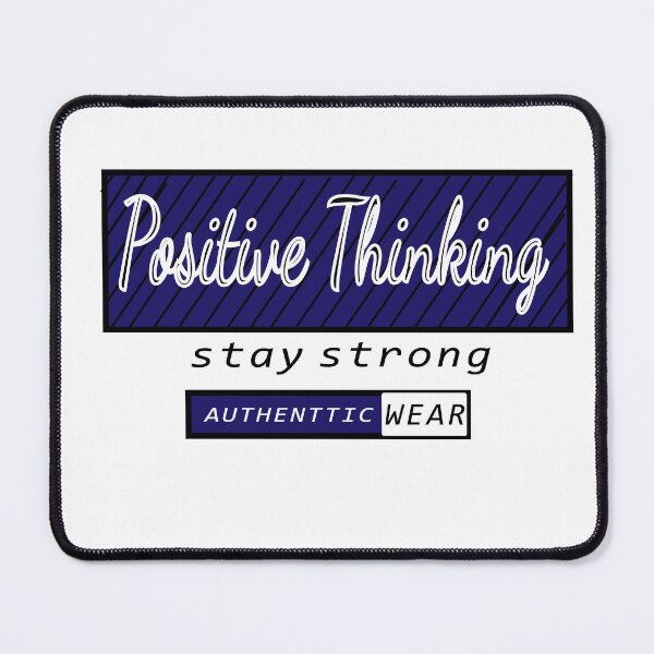 Item preview, Positive Thinking Motivational Quote T-Shirt Design – Authentic Wear Graphic designed and sold by Carftora786.