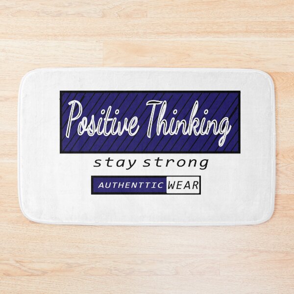Item preview, Positive Thinking Motivational Quote T-Shirt Design – Authentic Wear Graphic designed and sold by Carftora786.