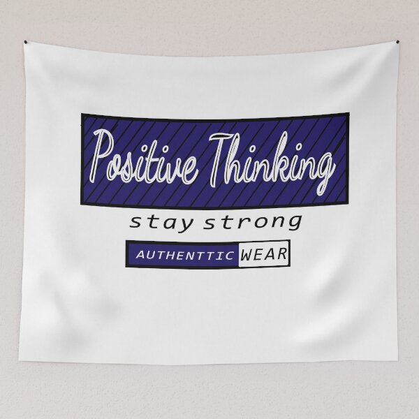 Item preview, Positive Thinking Motivational Quote T-Shirt Design – Authentic Wear Graphic designed and sold by Carftora786.