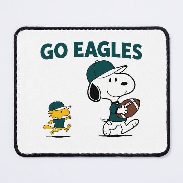 Item preview, Snoopy & Woodstock Philadelphia Eagles Football Retro F620 designed and sold by GLUVY-THEME.