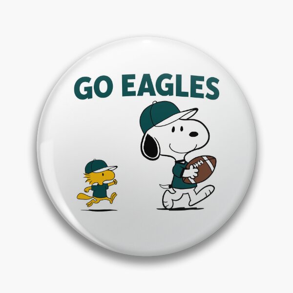 Item preview, Snoopy & Woodstock Philadelphia Eagles Football Retro F620 designed and sold by GLUVY-THEME.