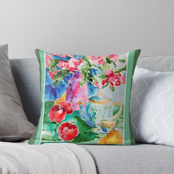 Item preview, Watercolor Roses Still Life designed and sold by Sharon Schwalbe.