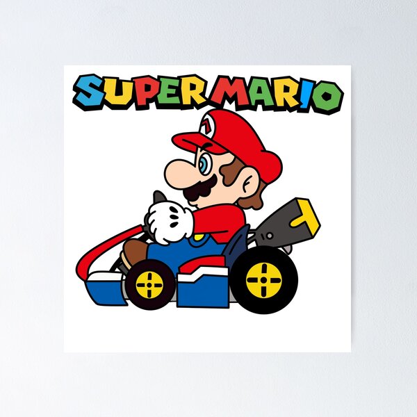 Item preview, Super Mario kart Racing. designed and sold by Arty Tees .