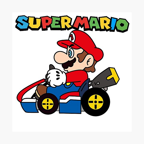 Item preview, Super Mario kart Racing. designed and sold by Arty Tees .