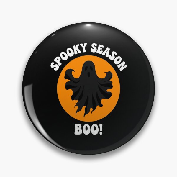 Artikelvorschau, Gruselzeit, Buu, Geist, Oranger Mond, Halloween entworfen und verkauft von Custom Crest.