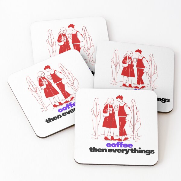 Item preview, Coffee Then Everything - Funny Coffee First Design designed and sold by walbayzon.