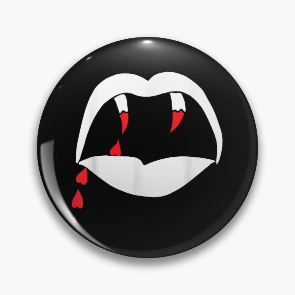 Item preview, Vampire Teeth Lips designed and sold by VickyKuhnart.