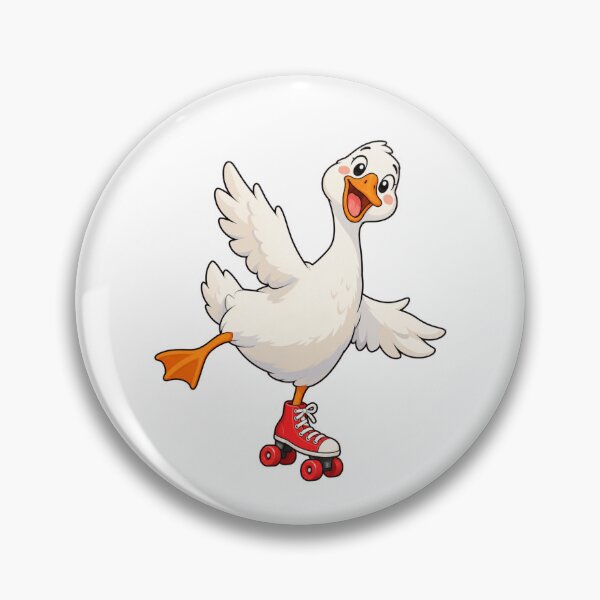 Item preview, Silly Goose Roller Skating designed and sold by Myra365Art.