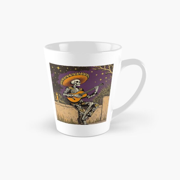 Item preview, Skeleton Mariachi Under the Stars, Day of the Dead Art designed and sold by GildedFolio.