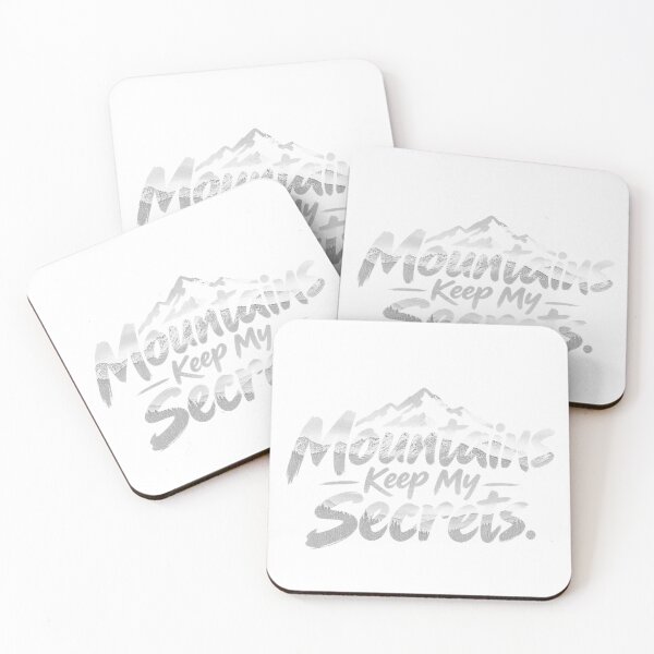 Item preview, Mountains Keep My Secrets – Nature & Mountain Lover. designed and sold by ROCKSDIME.