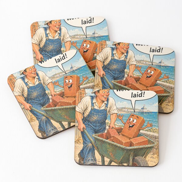 Item preview, Seaside Postcard: Brickie designed and sold by halibutgoatramb.