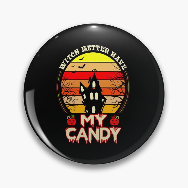 Item preview, Witch Better Have My Candy Haunted House Retro designed and sold by Custom Crest.