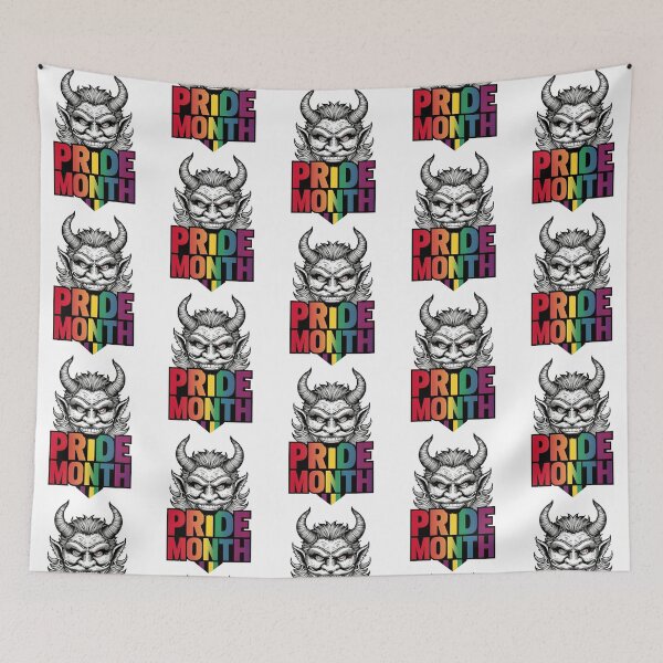 Item preview, Pride Month Demon designed and sold by bourg-libbie.