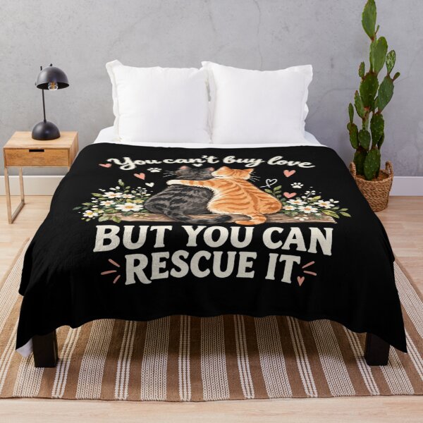 Item preview, Rescue Cat, Cat Lover, Pet Adoption, Shelter Cat, Animal Rescue Gift designed and sold by Quiajia.