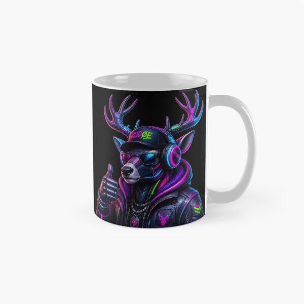 Item preview, Futuristic Mecha Cyborg Reindeer Graphic designed and sold by LazyDayzCo.