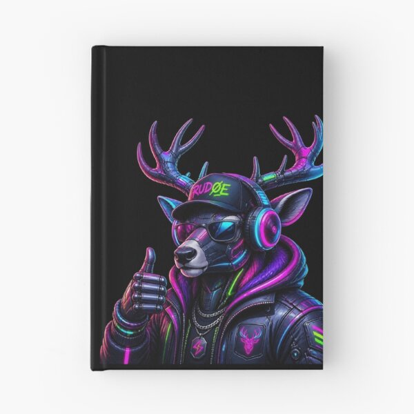 Item preview, Futuristic Mecha Cyborg Reindeer Graphic designed and sold by LazyDayzCo.