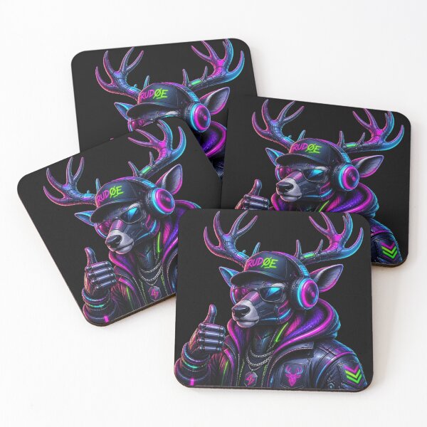 Item preview, Futuristic Mecha Cyborg Reindeer Graphic designed and sold by LazyDayzCo.
