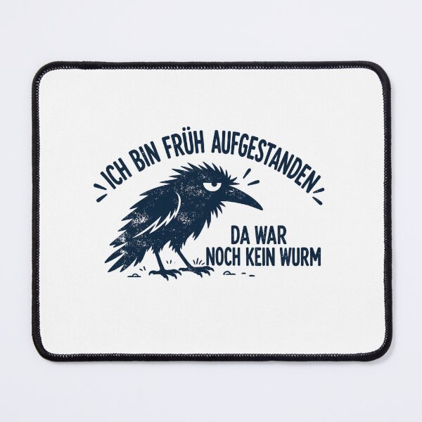 Item preview, I got up early – there wasn't a worm yet. designed and sold by ZoodleCo.