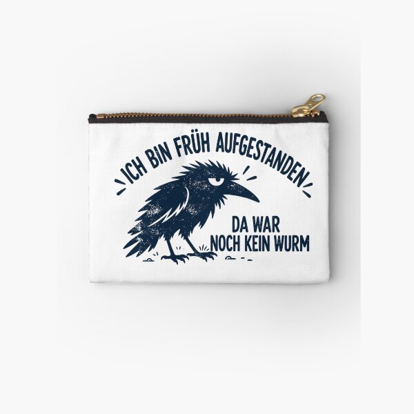 Item preview, I got up early – there wasn't a worm yet. designed and sold by ZoodleCo.