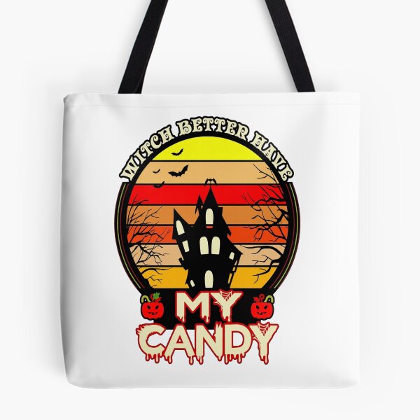 Item preview, Witch Better Have My Candy Haunted House Retro designed and sold by Custom Crest.