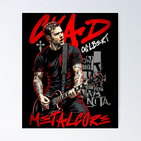 Item preview, Built For The Stage  Melodic Hardcore - Chad Gilbert designed and sold by lyle-salter.