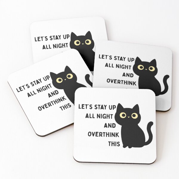 Item preview, Overthinker designed and sold by MyMintyPrinty.