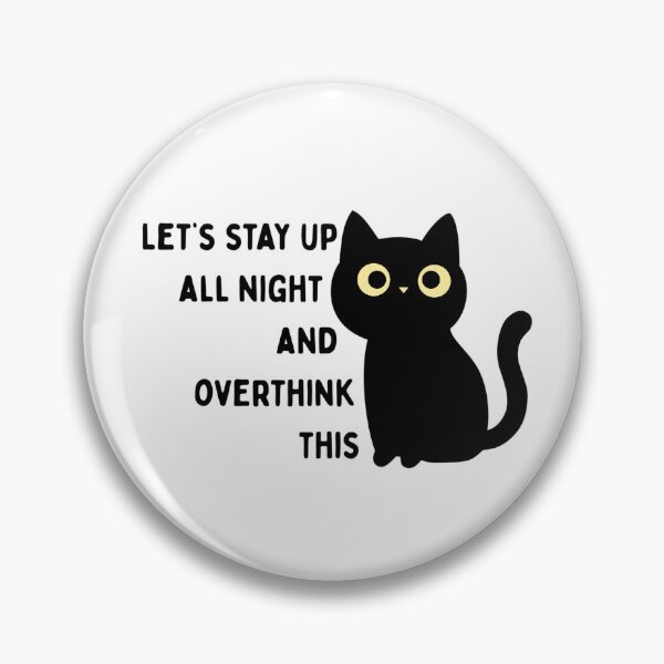 Item preview, Overthinker designed and sold by MyMintyPrinty.