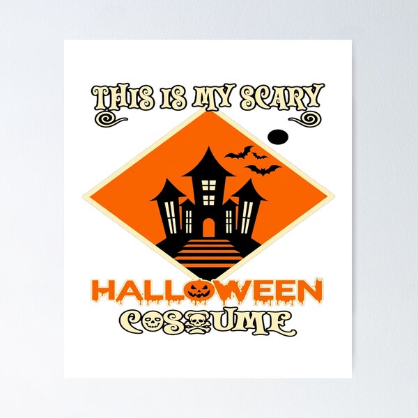 Item preview, This Is My Scary Halloween Costume Haunted House designed and sold by Custom Crest.