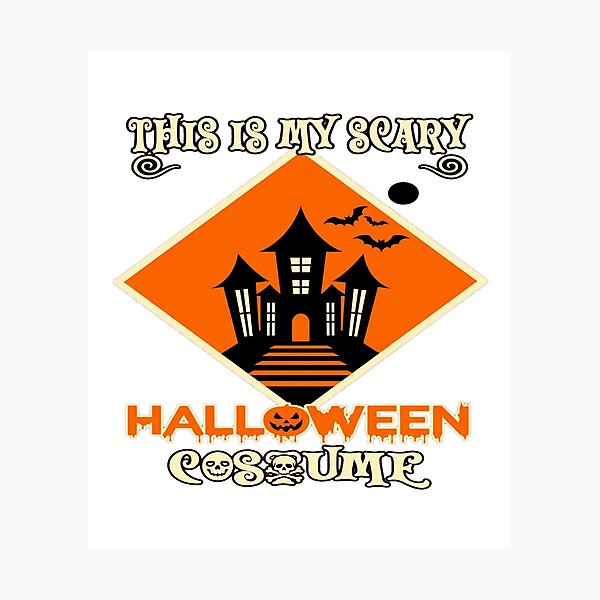 Item preview, This Is My Scary Halloween Costume Haunted House designed and sold by Custom Crest.