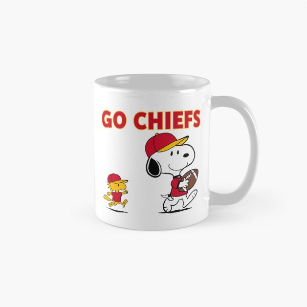 Item preview, Snoopy & Woodstock Kansas City Chiefs Football Retro F622 designed and sold by GLUVY-THEME.