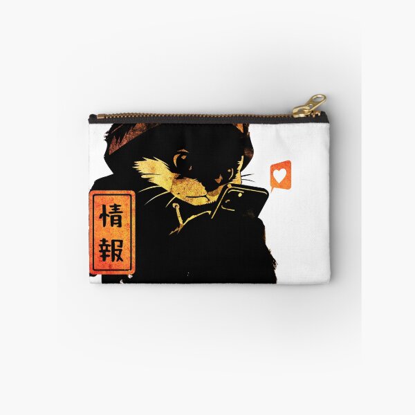 Item preview,  Japanese Ink Cat Obsessed With Phone – Sumi-e Wall Art designed and sold by AnmForge.