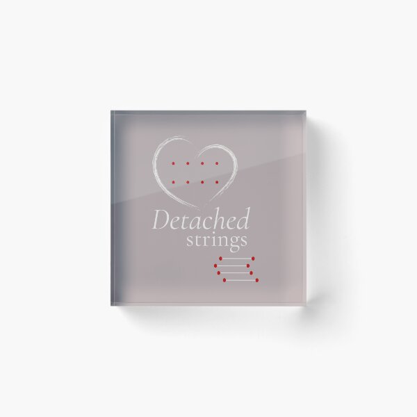 Item preview, Detached Strings | Light Ink designed and sold by EntangledRhyme.