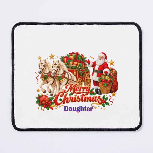 Item preview, Christmas Horse Carriage and Santa Gifts designed and sold by annenambiro.