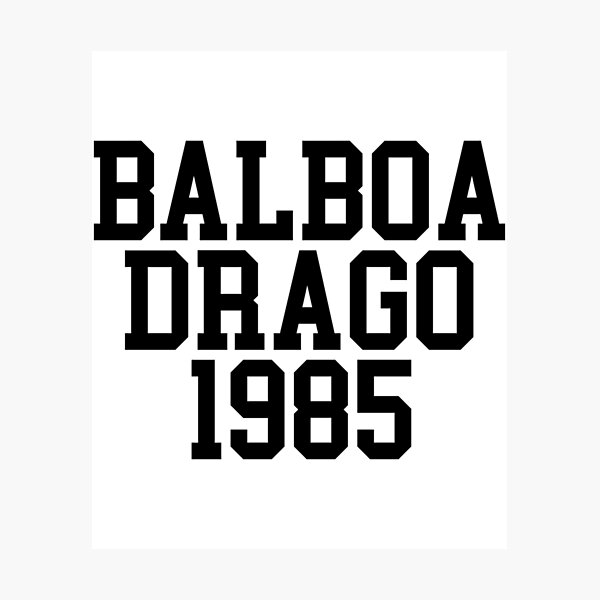 Item preview, Balboa Drago 1985 designed and sold by daelyn-beardsl.