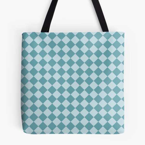 Item preview, Checker Diamond Pattern blue designed and sold by ArtbyDebbieC.