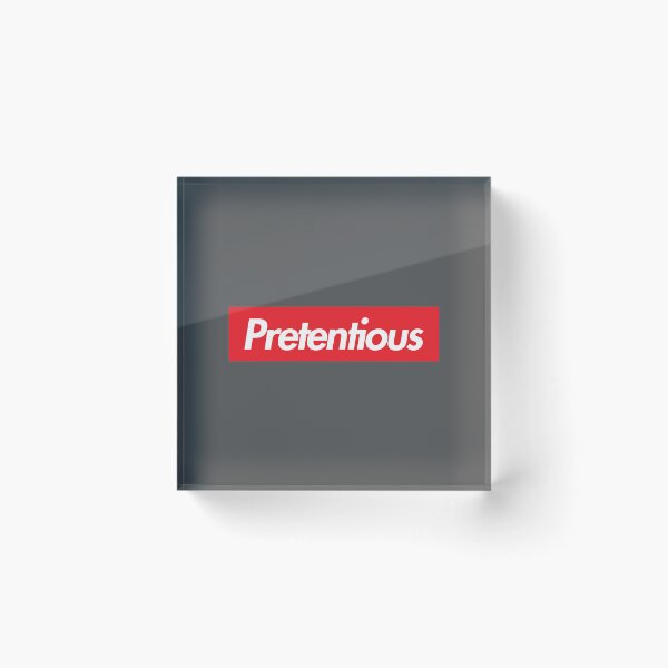 Item preview, Supremely Pretentious designed and sold by Karate Octopus.