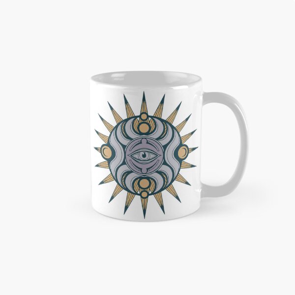 Item preview, Mystical Sun and Moon Eye – Celestial Boho Cosmic Art designed and sold by Apex Designs.