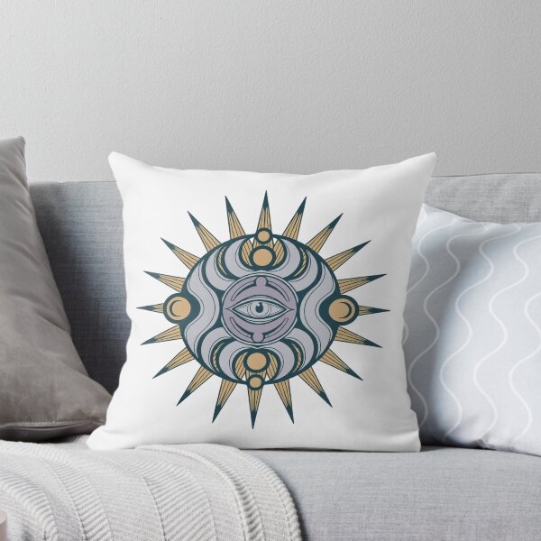 Item preview, Mystical Sun and Moon Eye – Celestial Boho Cosmic Art designed and sold by Apex Designs.