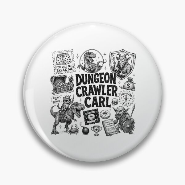 Item preview, Dungeon Crawler Carl designed and sold by Ctrl+AltGalaxy.