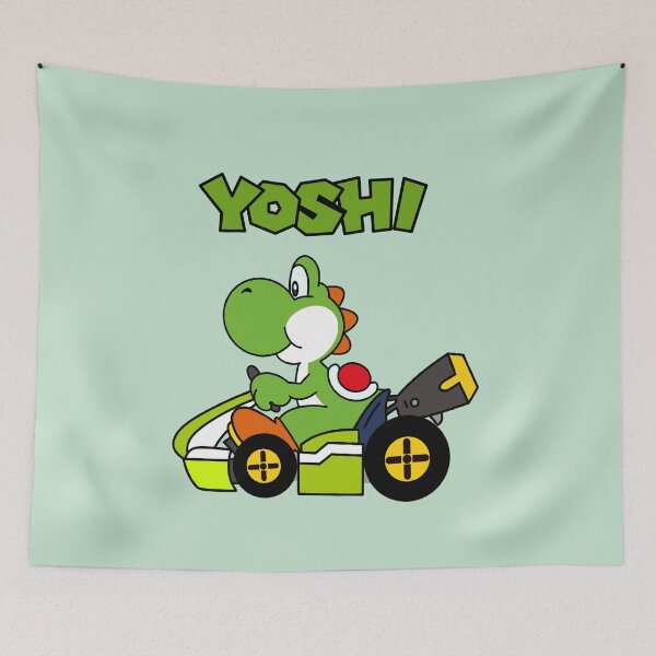 Item preview, Yoshi kart Racing - Super mario  designed and sold by Arty Tees .