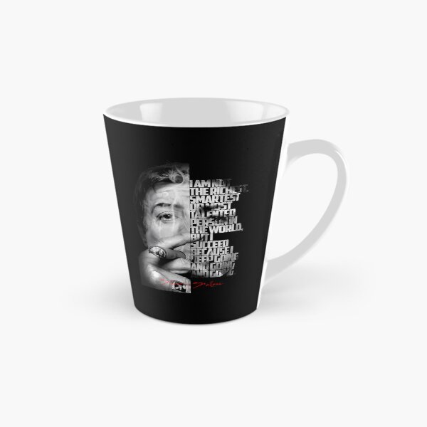 Aperçu de l'œuvre Affiche en noir et blanc avec une citation de Sylvester Stallone créée et vendue par daelyn-beardsl.