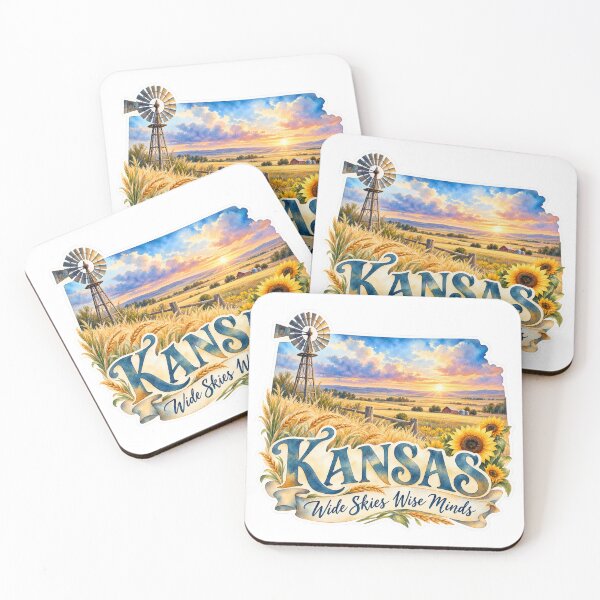 Item preview, Kansas Wide Skies Wise Minds designed and sold by Whimspired By Paxx.